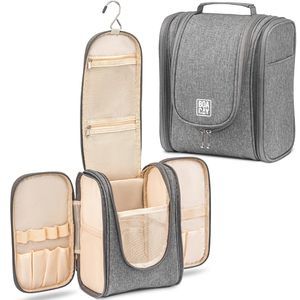 Hanging Travel Toiletry Bag For Women And Men, Makeup Bag, Bathroom & Shower😃